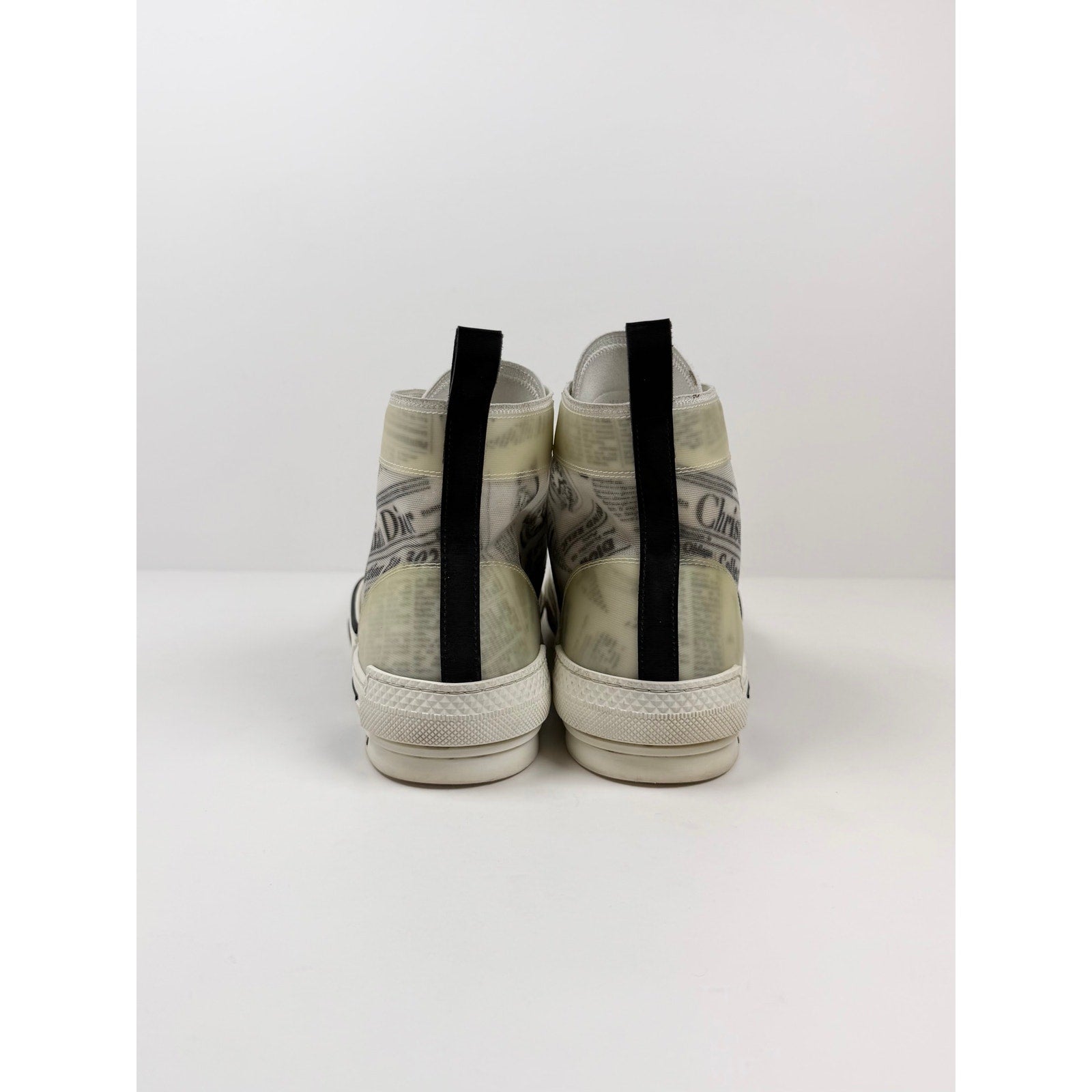 Size 44EU/11US - Dior b23 Newspaper Print High Top