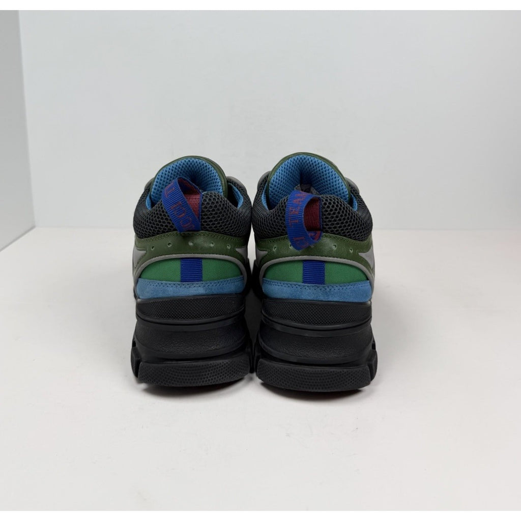 Size 7G/7.5US - Gucci Flashtrek Sega Green/Blue
