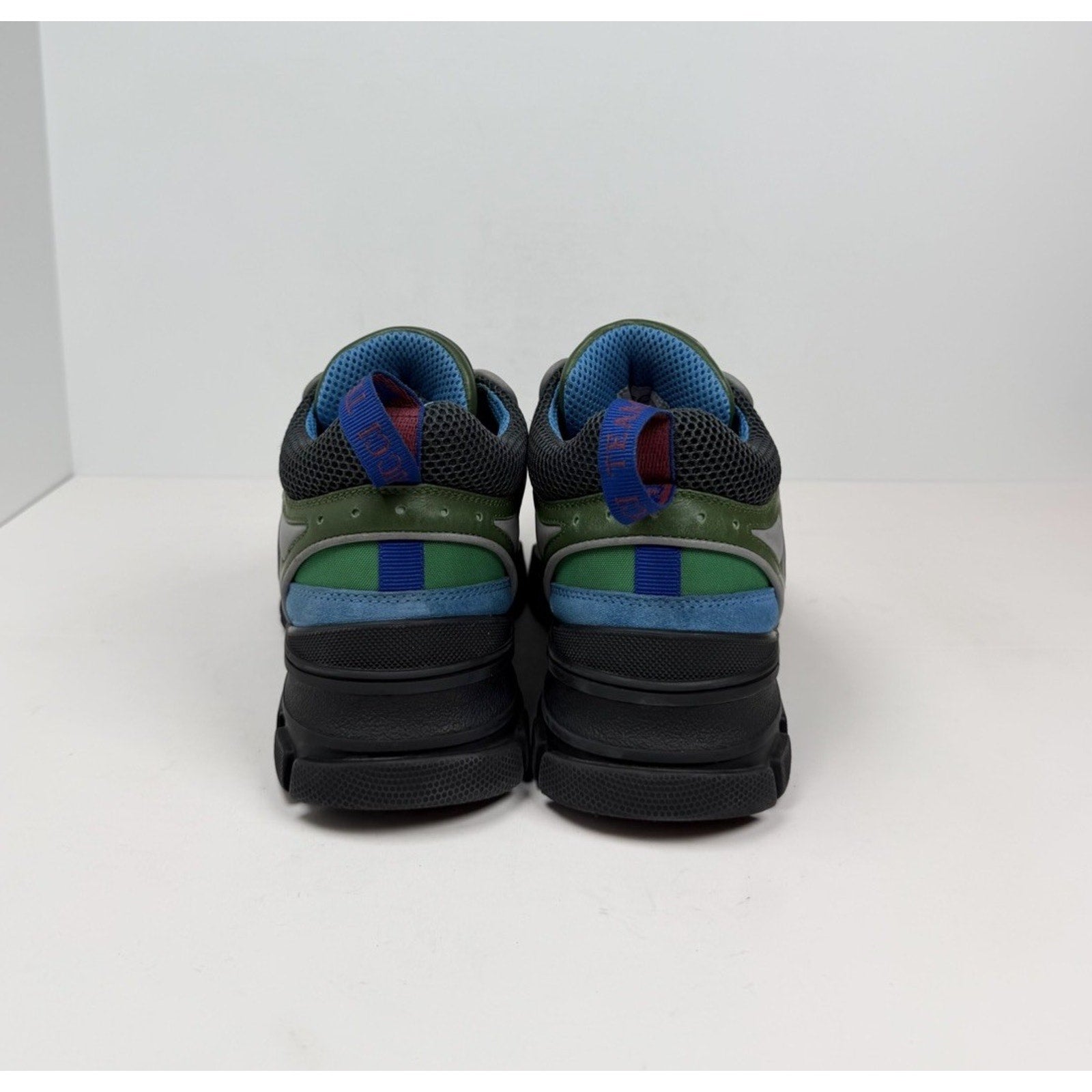 Size 7G/7.5US - Gucci Flashtrek Sega Green/Blue