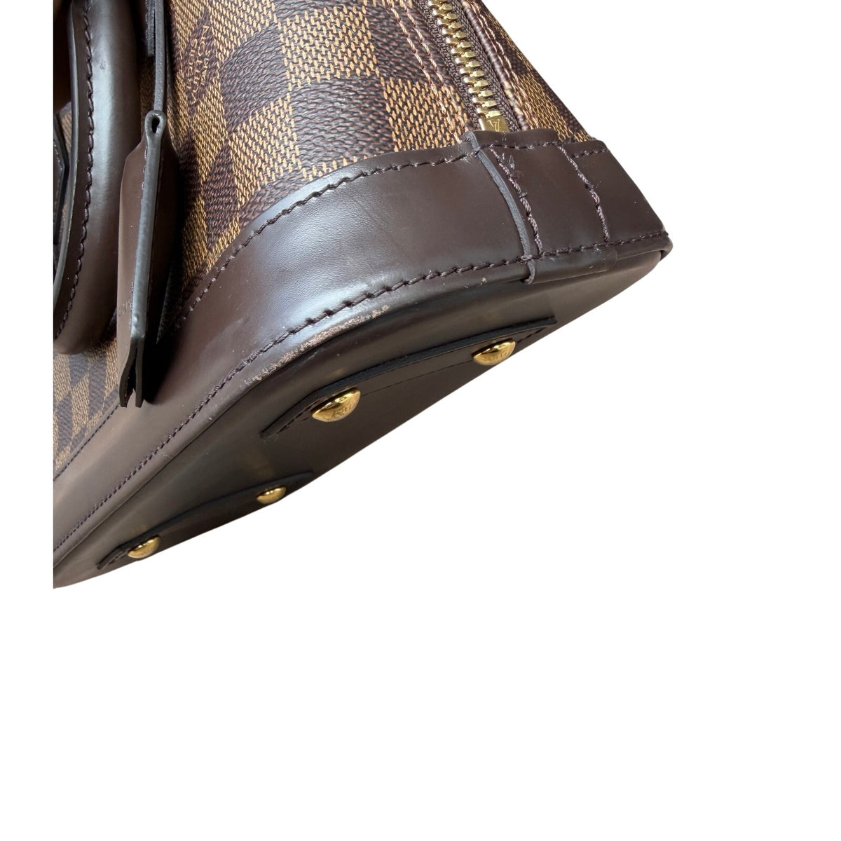 Louis Vuitton Damier Ebene Alma Handbag