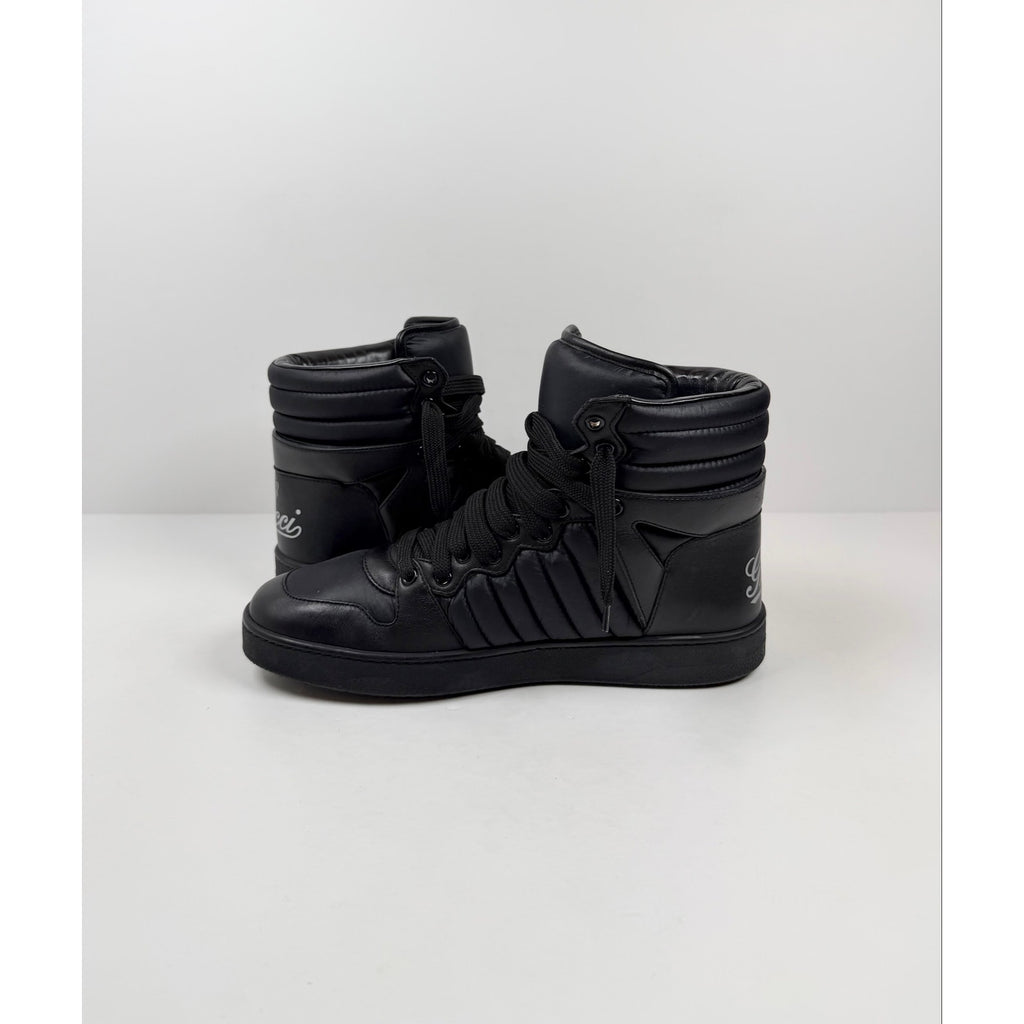 Size 11.5US - Gucci Quilted Leather High Top