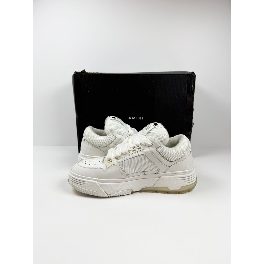 Size 44EU/11US - Amiri MA-1 White Sneakers