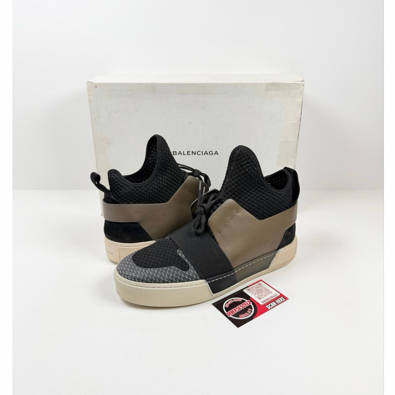 Size 40EU/7US - Balenciaga Knit High Top