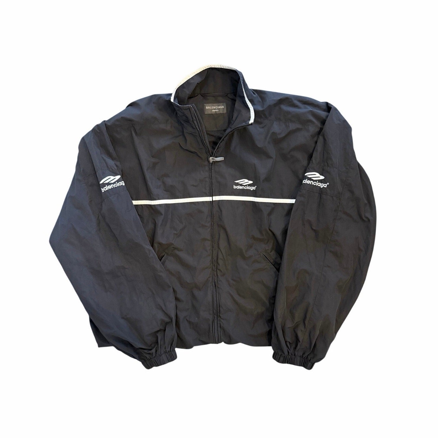Size M Fits XL - Balenciaga Oversized 3B Sport
Windbreaker