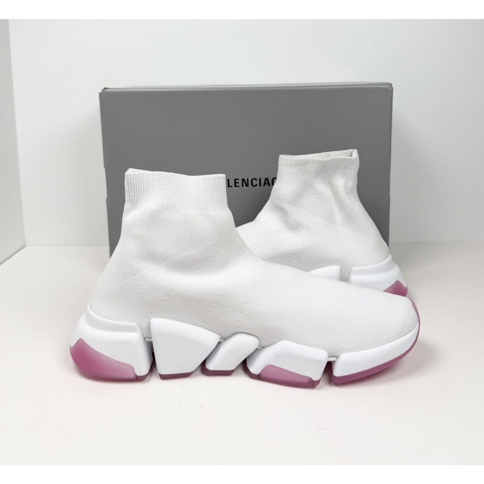 Size 40EU/10W - Balenciaga Pink Speed Womens NEW