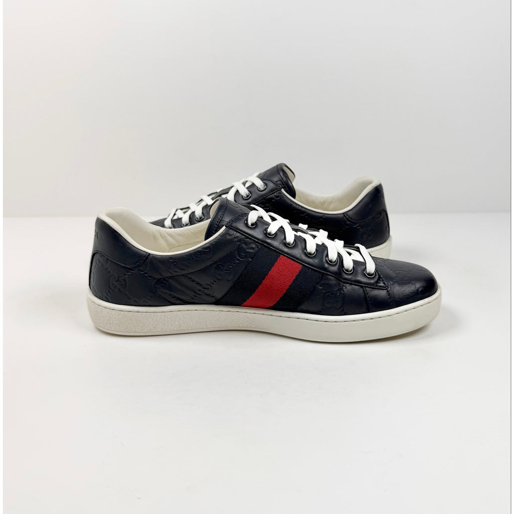 Size 8US - Gucci Ace GG Leather Monogram