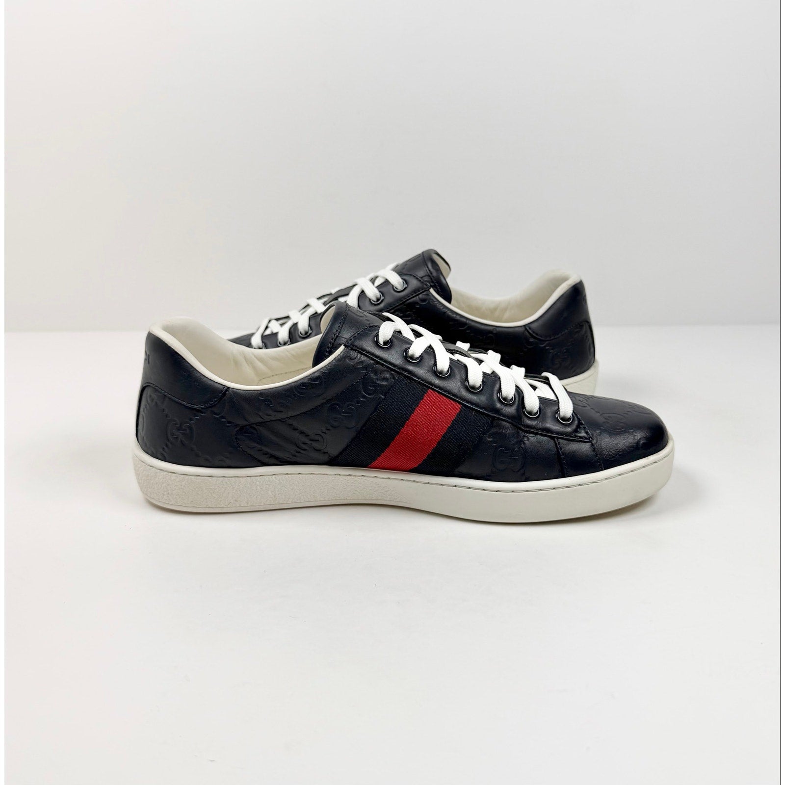 Size 8US - Gucci Ace GG Leather Monogram