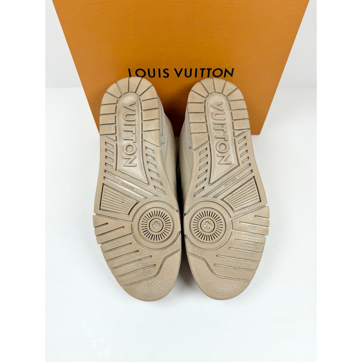 Size 7LV/8.5US - Louis Vuitton Distressed Trainers