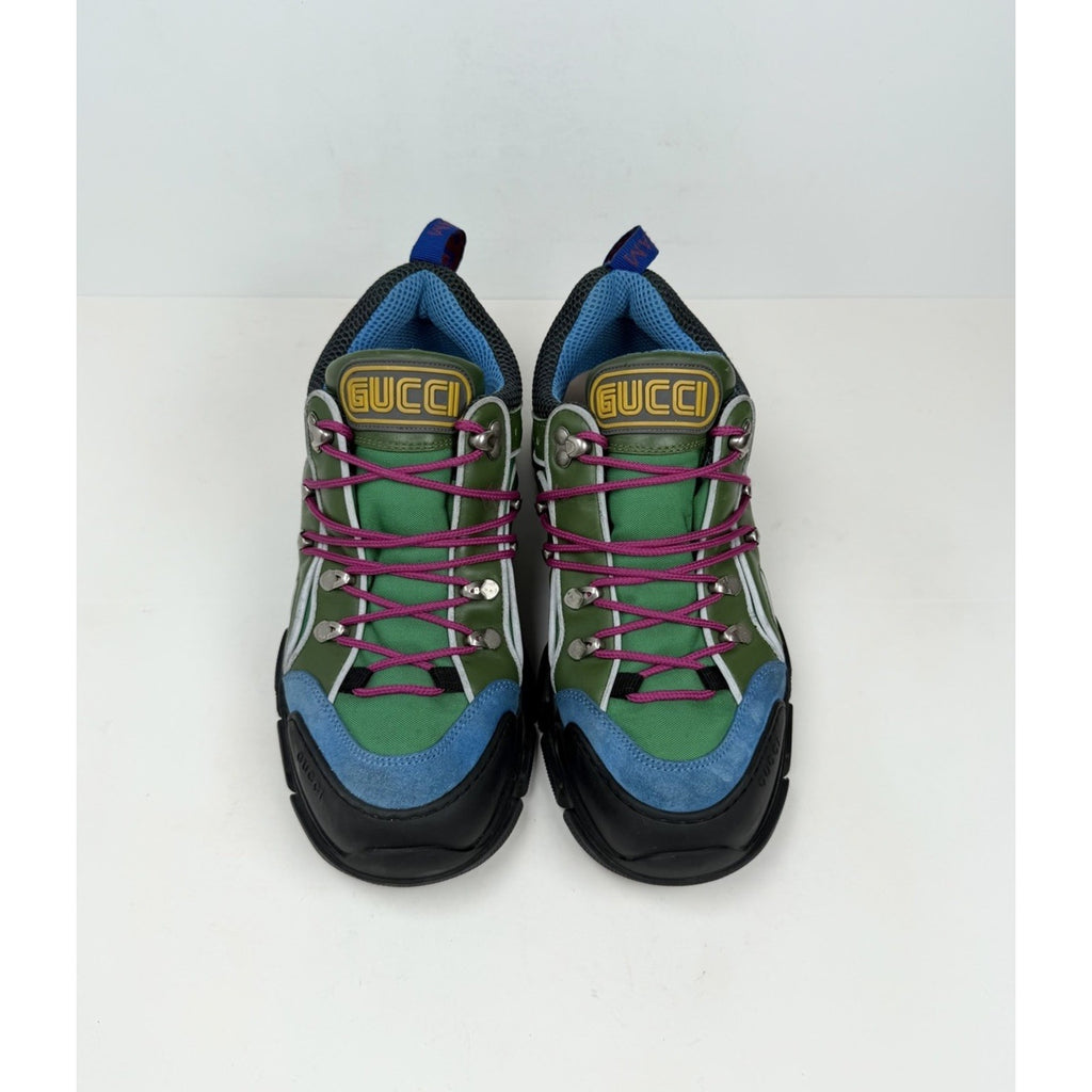 Size 7G/7.5US - Gucci Flashtrek Sega Green/Blue