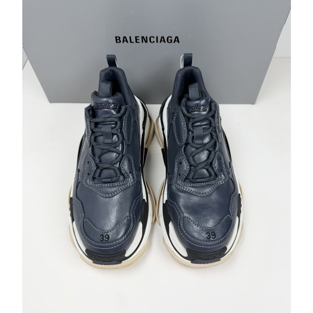 Size 39EU/6US - Balenciaga Triple S Stone Blue NEW