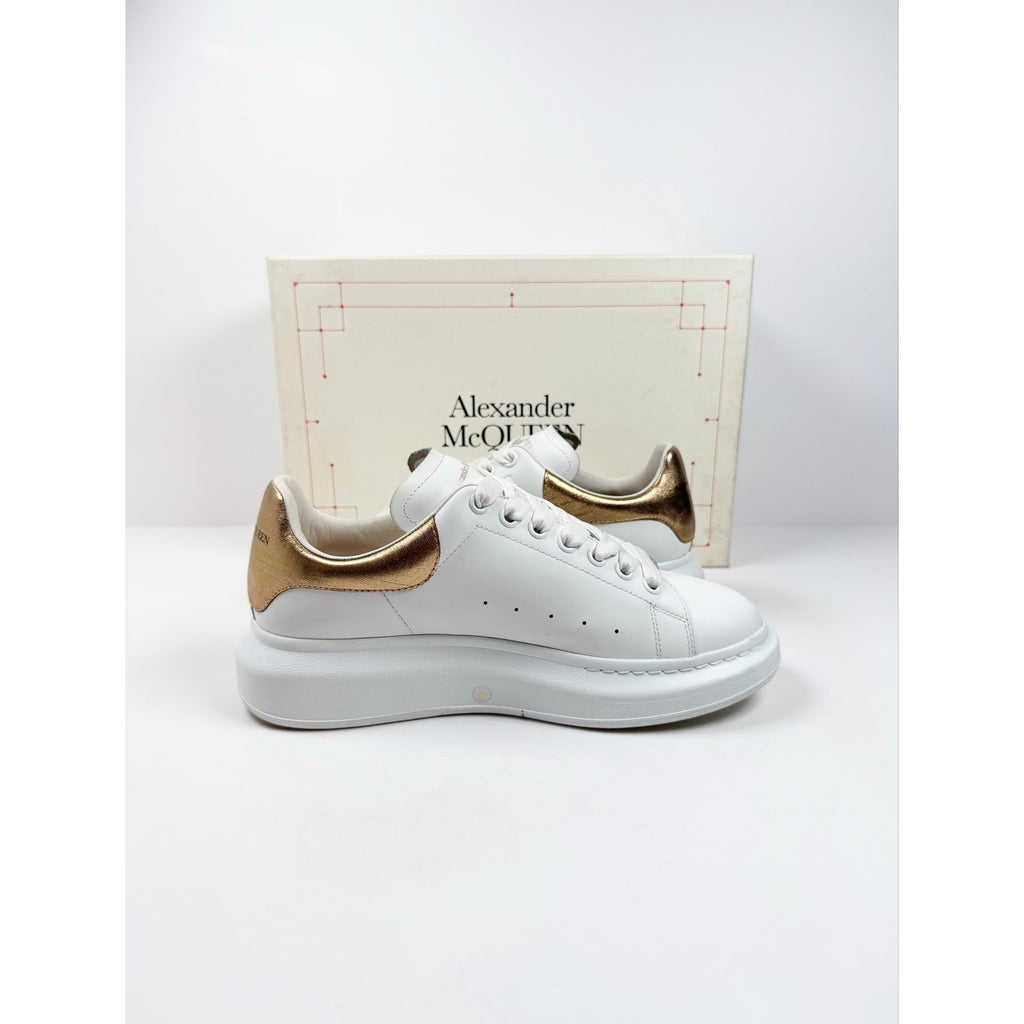 Size 41EU/8US - Alexander McQueen White Gold