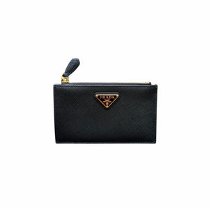 Prada Saffiano Leather Card Holder NEW