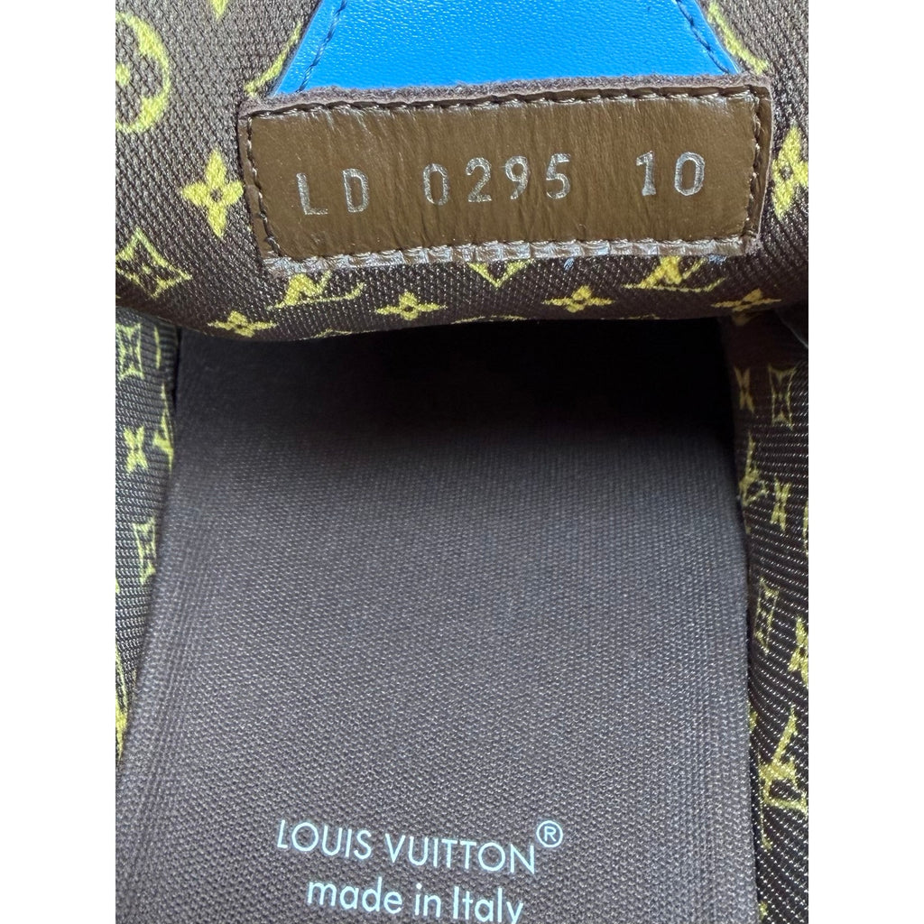 Size 10UK/11US - Louis Vuitton Skate Brown Blue Yellow NEW