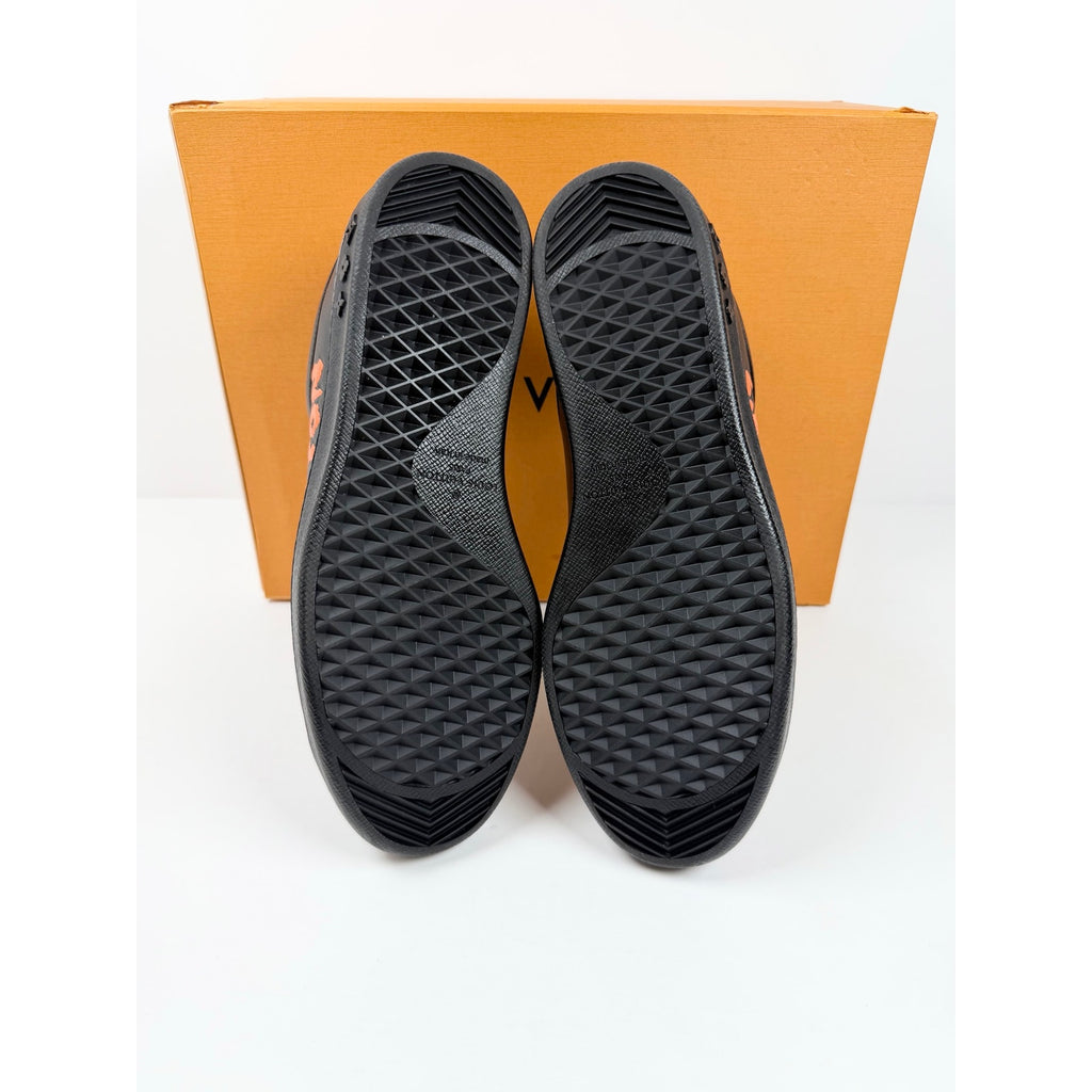 Size 8LV/9US - Louis Vuitton Luxembourg Black Orange
