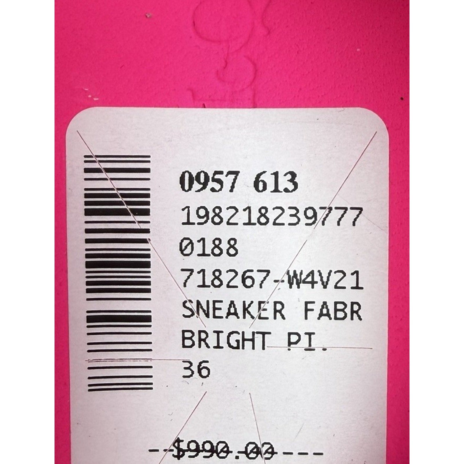 Size 36EU/6W - Alexander McQueen Bright Pink NEW