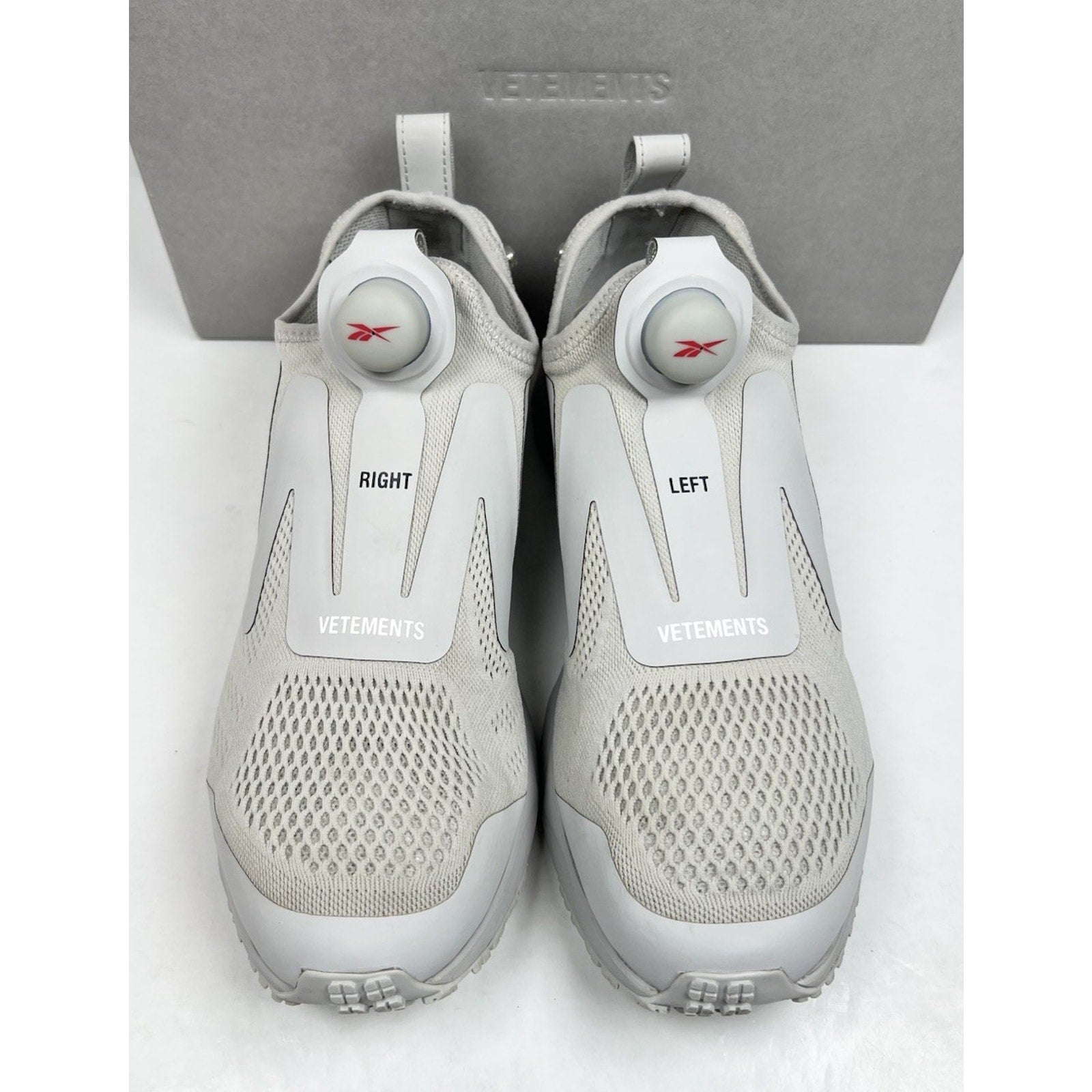 Size 9US - Reebok x Vetements Pump
