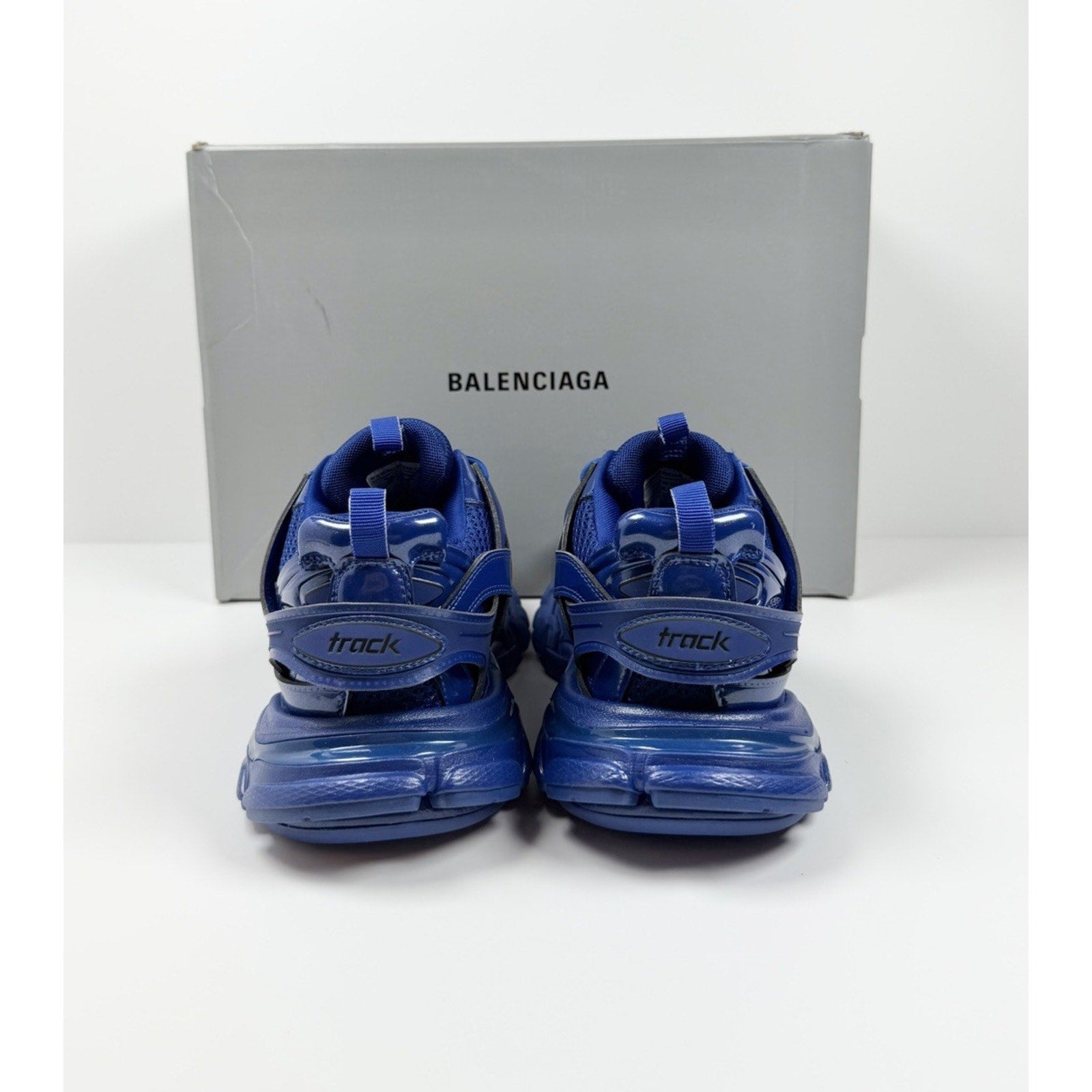 Size 40EU/7US - Balenciaga Track Metallic Blue NEW