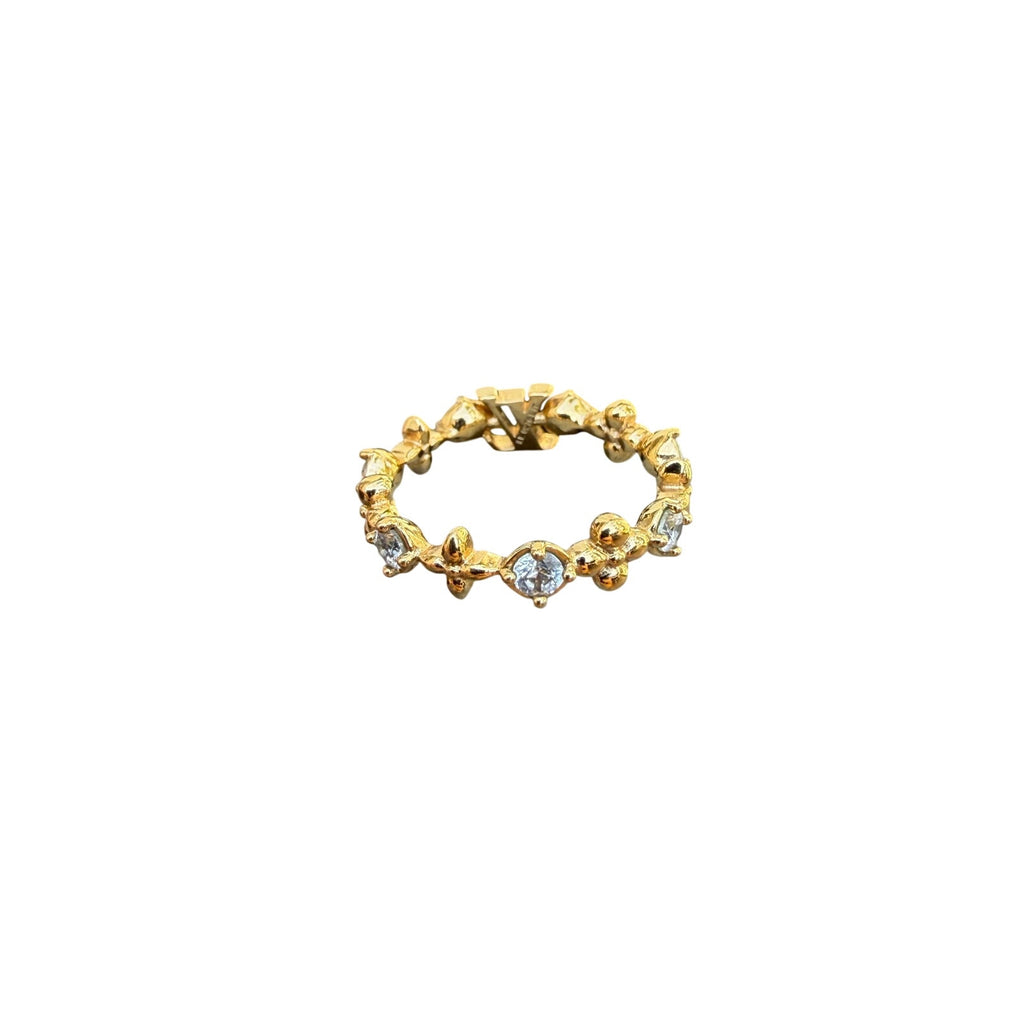 Louis Vuitton Iconic XS Strass Ring Size M US 6.5 EU 52-54