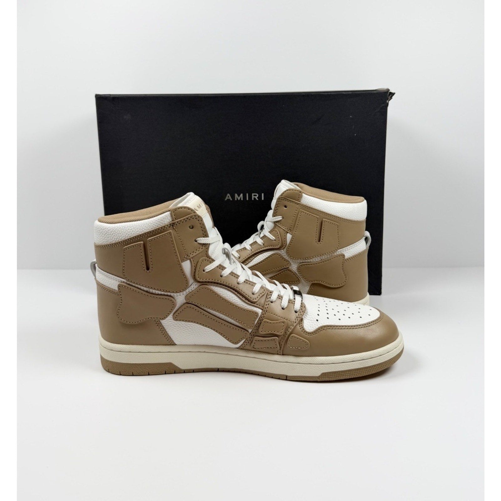 Size 46EU/13US - Amiri Skel Top High Brown NEW