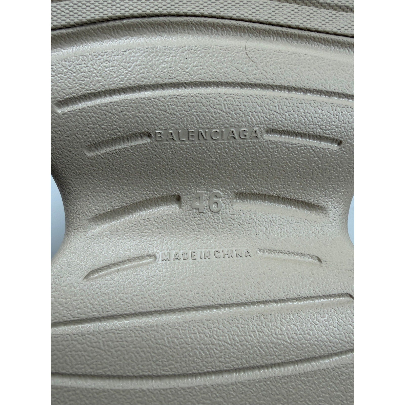 Size 46EU/13US - Balenciaga HD Mule Beige Lace Up NEW!