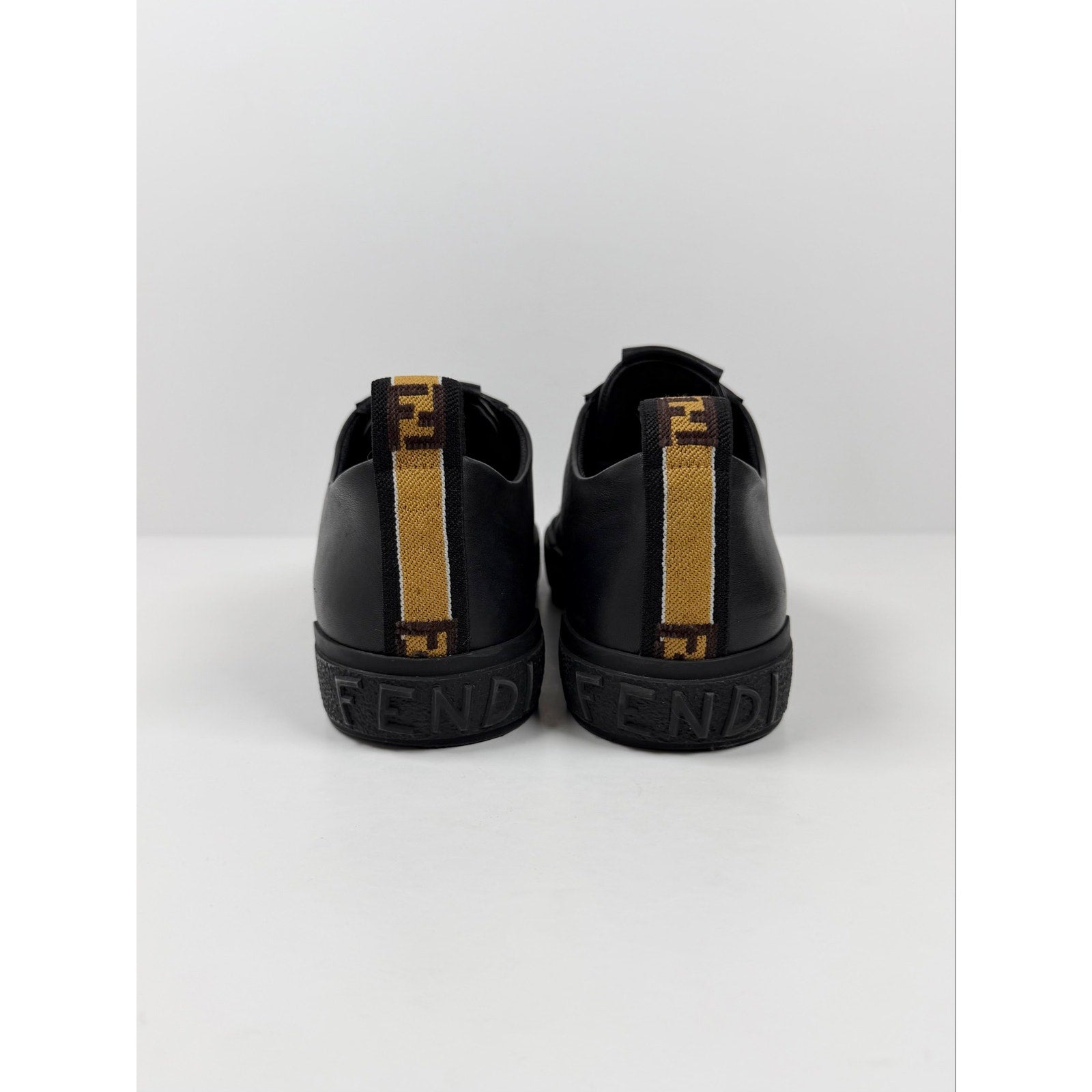 Size 6UK/7US - Fendi Low Top Leather Sneakers