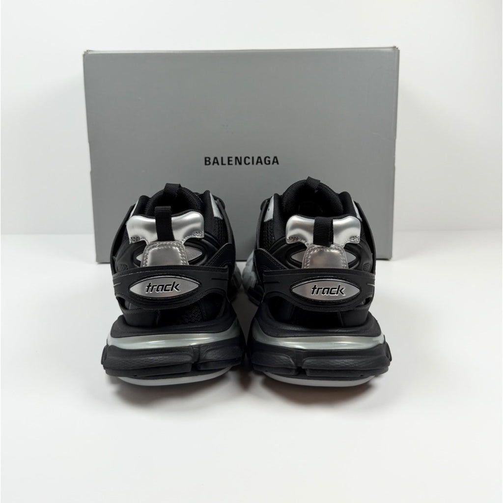 Size 43EU/10US - Balenciaga Track Black Silver NEW