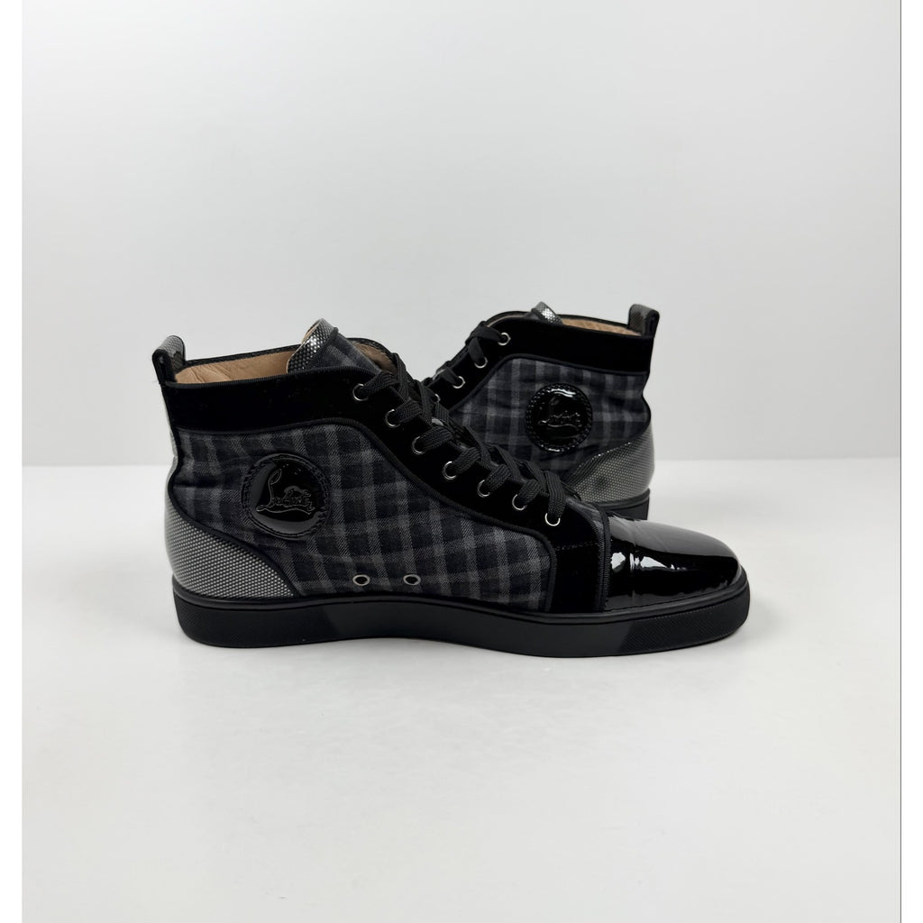 Size 46EU/13US - Christian Louboutin Plaid High Top