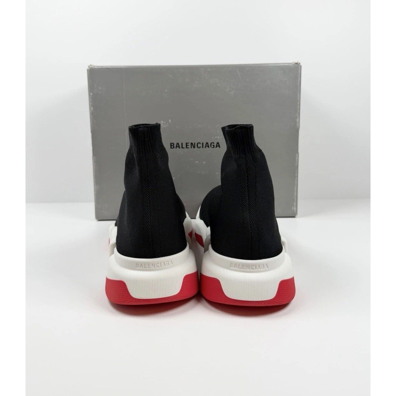 Size 46EU/13US - Balenciaga Speed Triple Black Red NEW