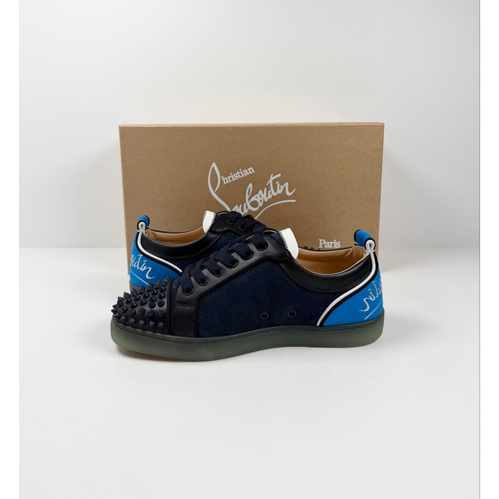 Size 41EU/8US - Christian Louboutin Low Top Spike NEW