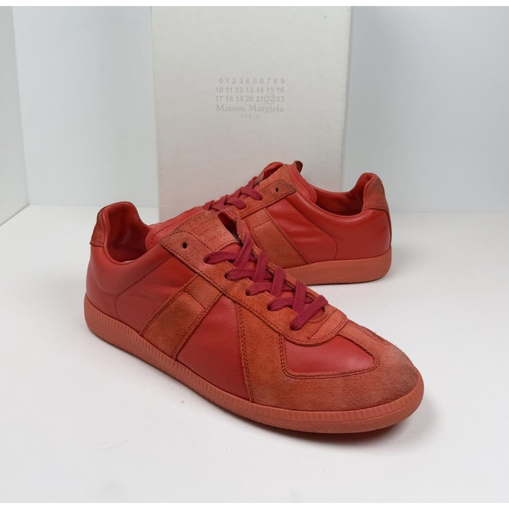 Size 41EU/8US - Maison Margiela GAT Orange Suede