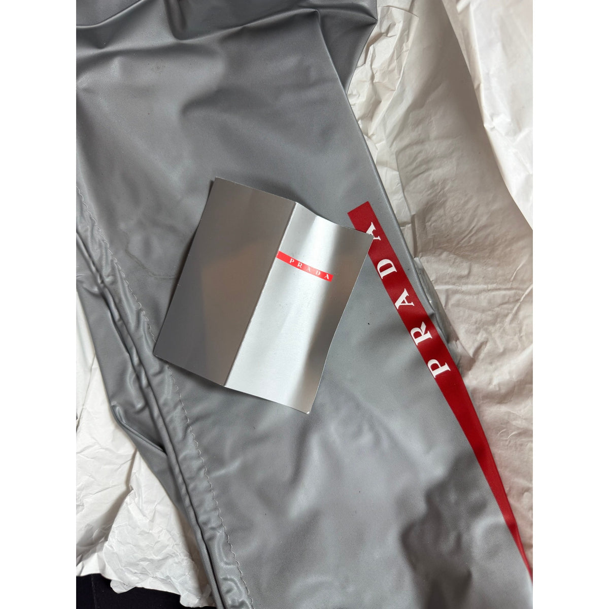 Size 9.5UK/10.5US - Prada Soft Leather High Top