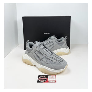 Size 48EU/15US - Amiri Bone Runner Grey NEW