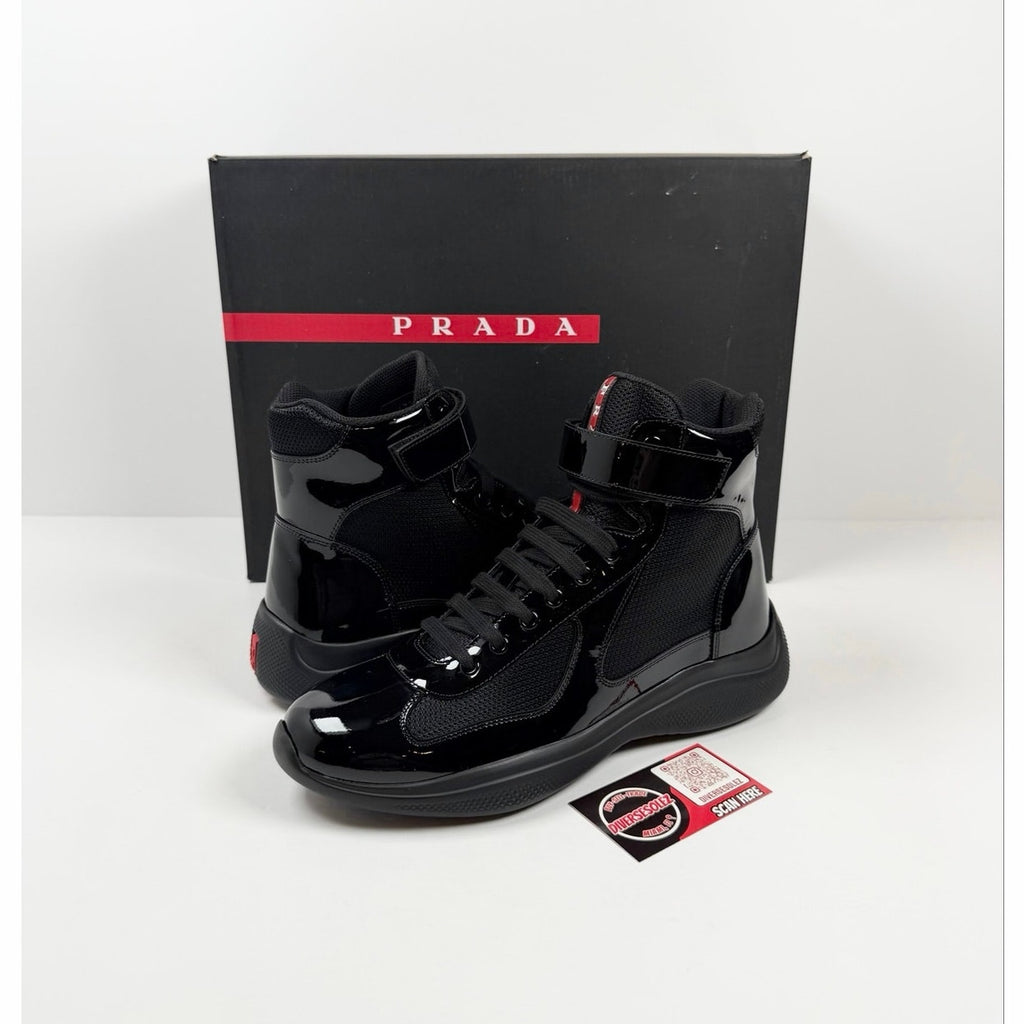 Size 7UK/8US - Prada Americas Cup High Top NEW