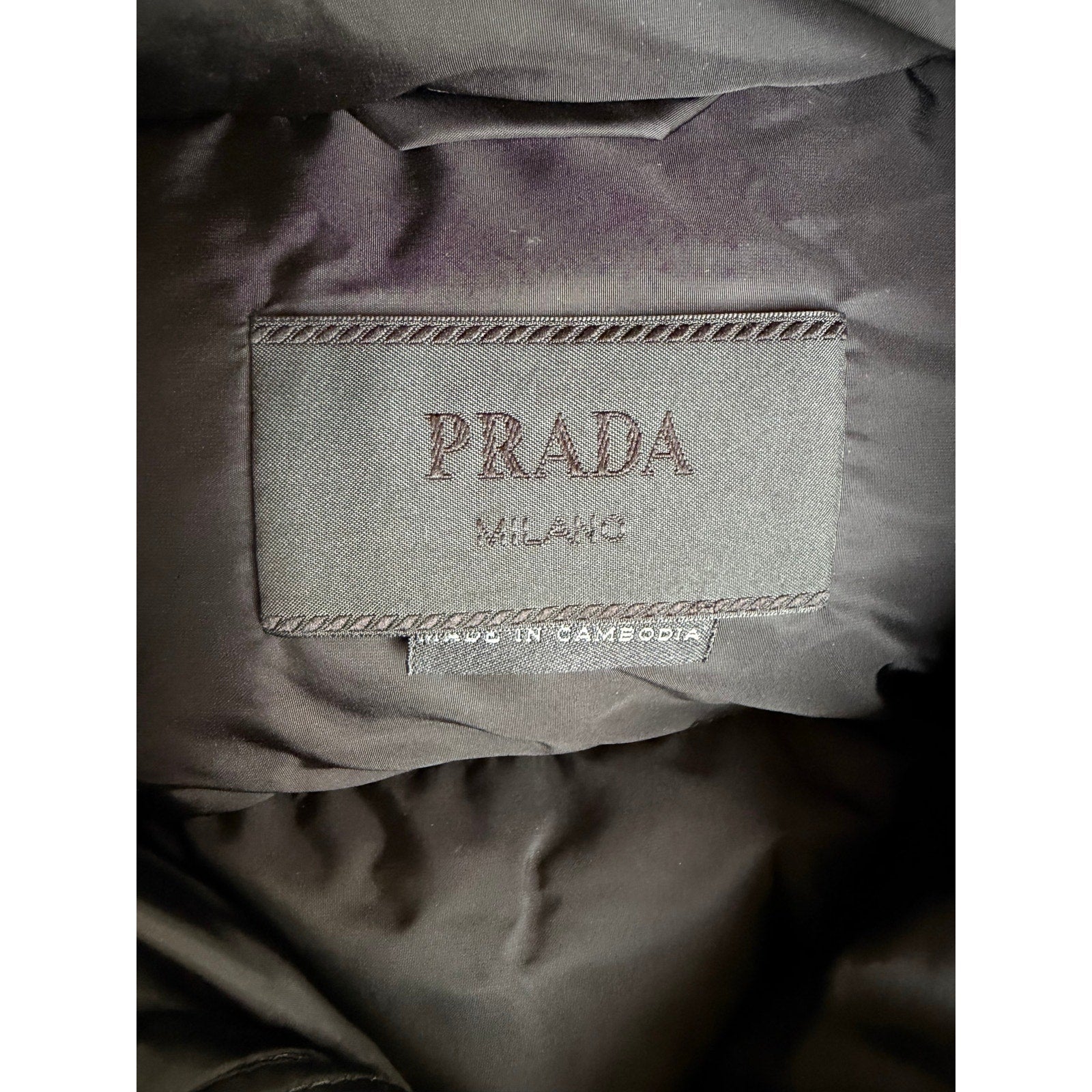 Size M - Prada Nylon Bomber Jacket