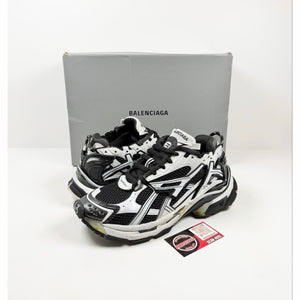 Size 43EU/10US - Balenciaga Runner Black White