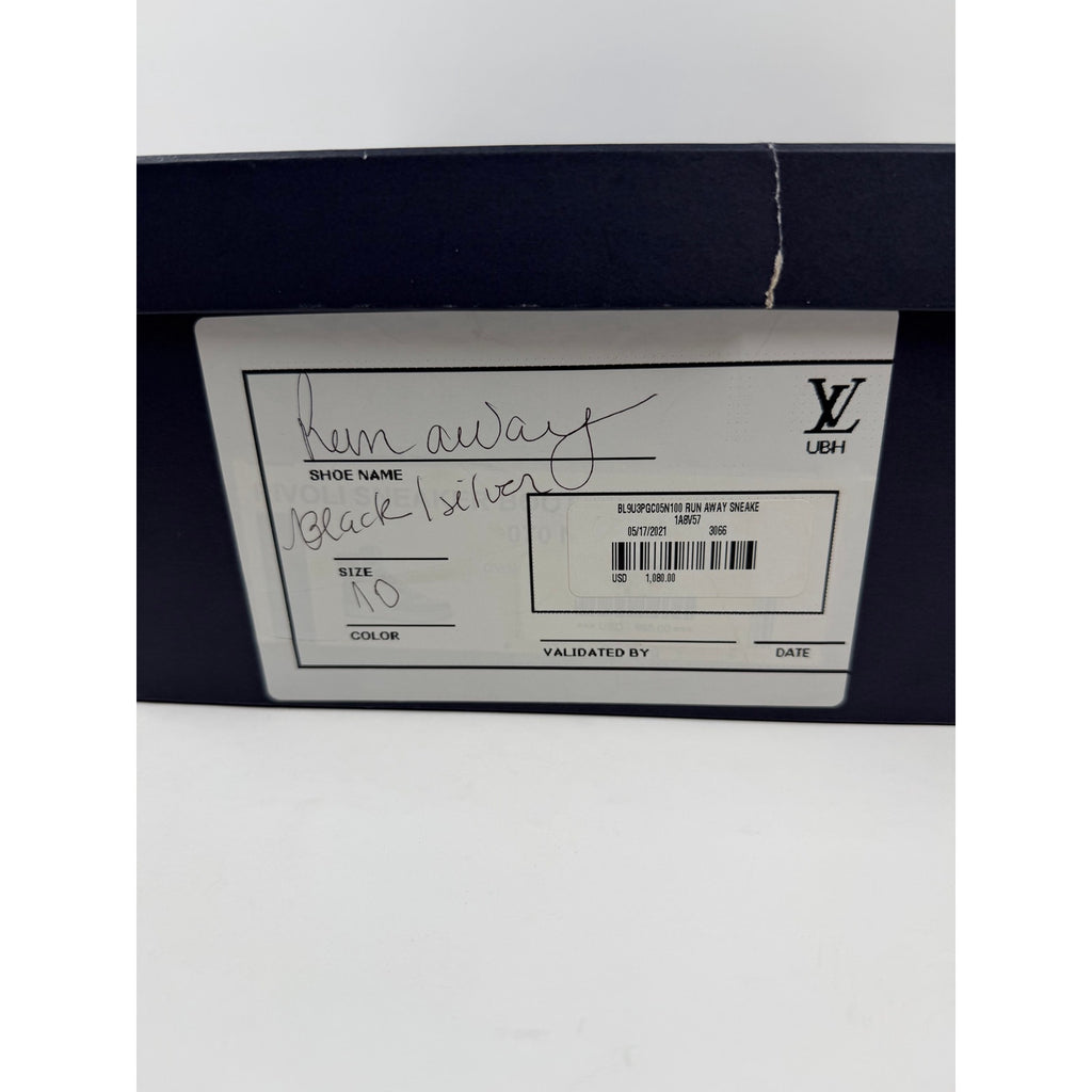 Size 10LV/11US - Louis Vuitton Runaway Black Sneakers NEW