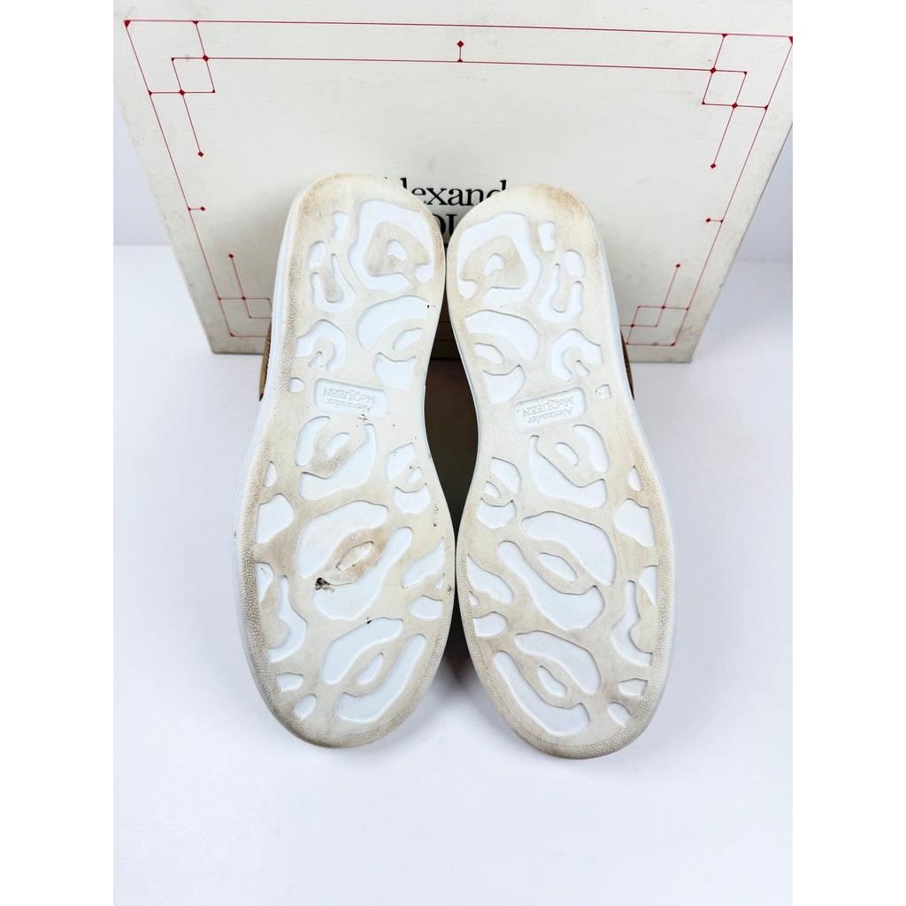 Size 41EU/8US - Alexander McQueen White Gold