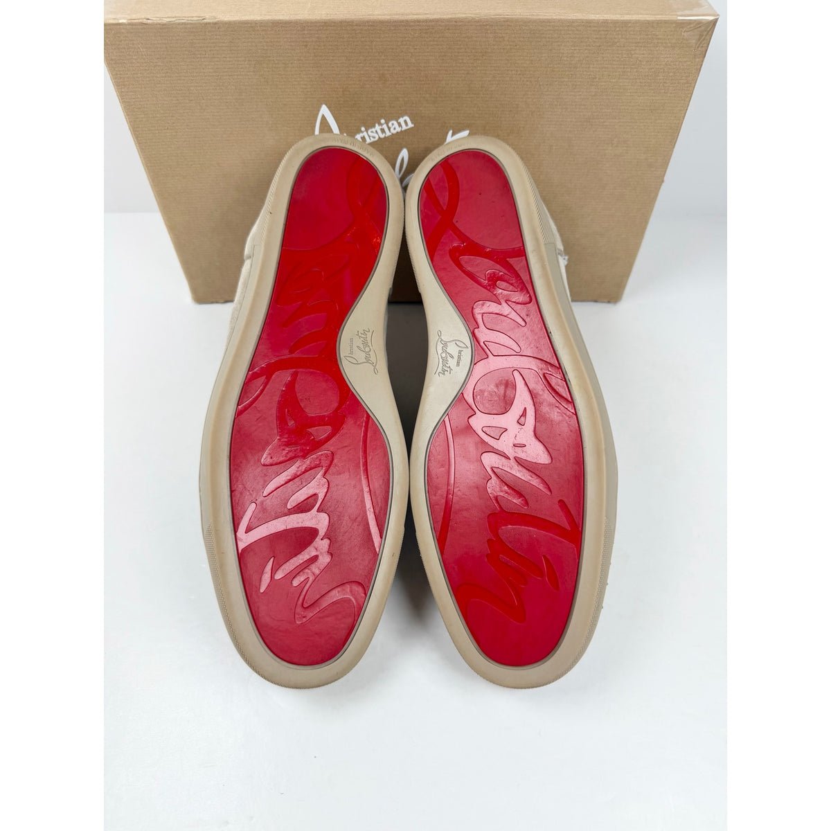 Size 47EU/14US - Christian Louboutin Seude Spike Low