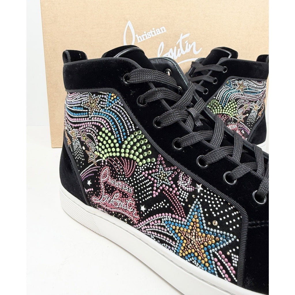 Size 8US - Christian Louboutin Crystal Strass NEW/Retail $3,695!