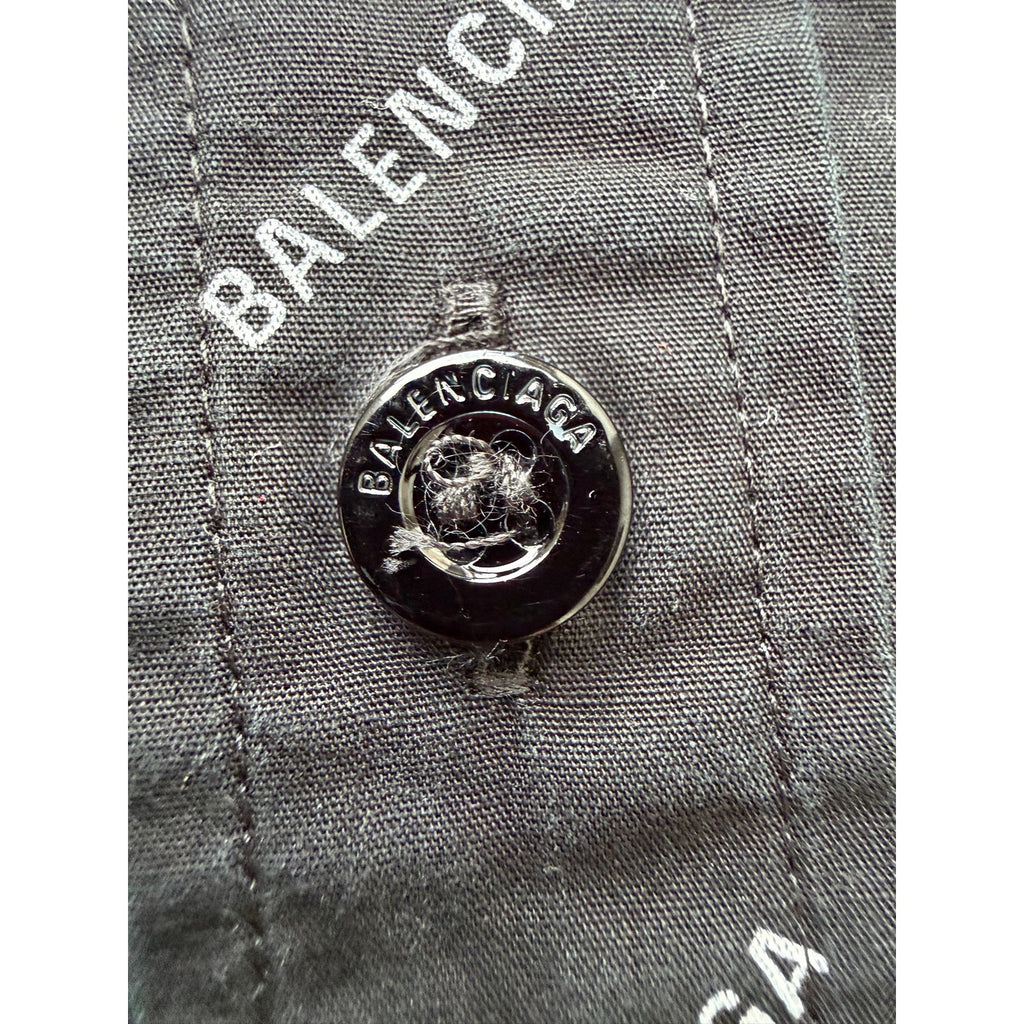 Size XL - Balenciaga All Over Logo Shirt
