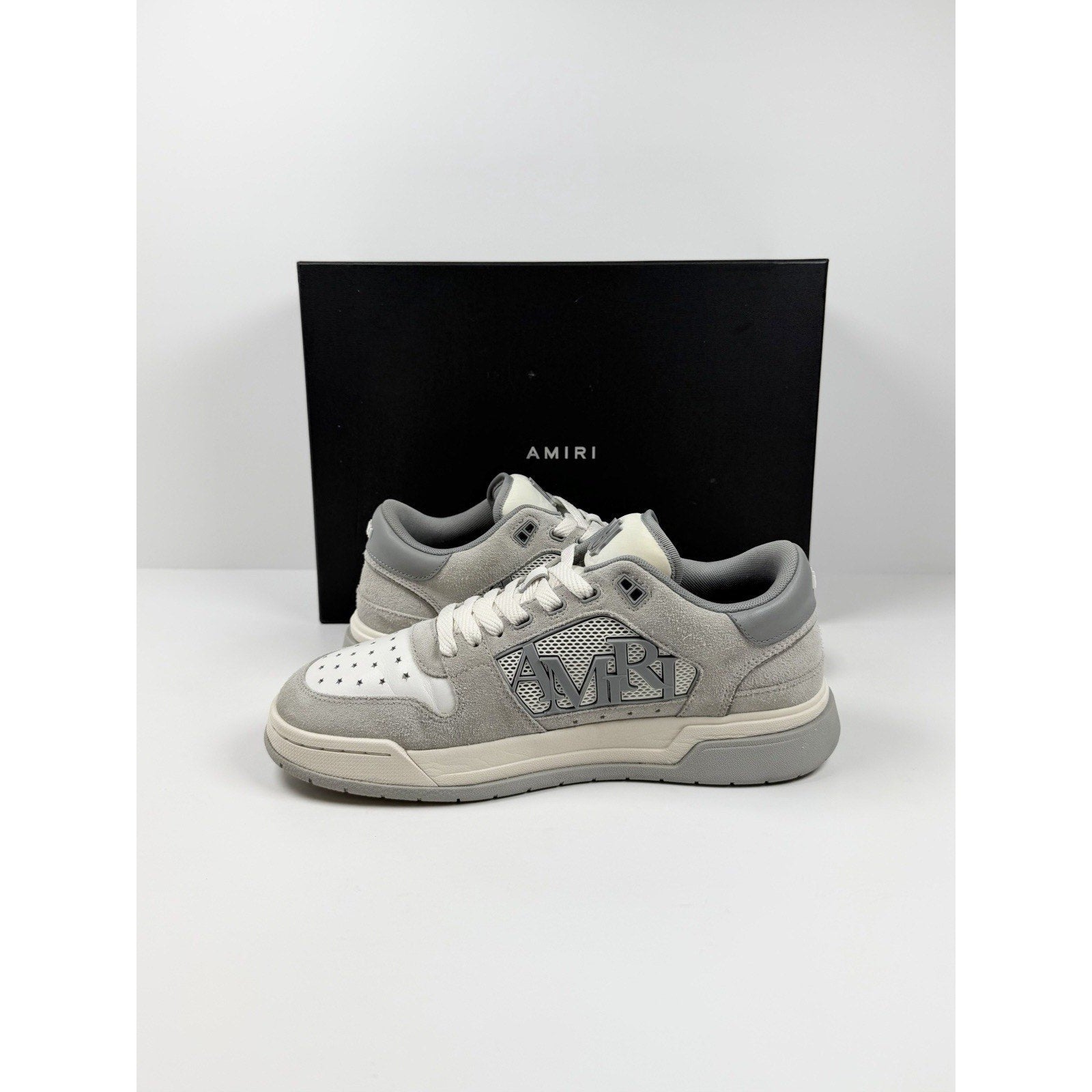 Size 43EU/10US - Amiri Classic Low Top Grey Sneakers